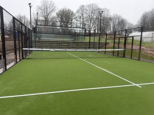 Block of two Padel courts